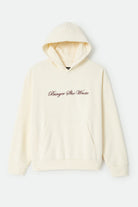 Men's Burger She Wrote Hood in the color Natural - Front Product View