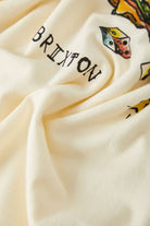 Men's Burger She Wrote Standard T-Shirt in the color Natural - Additional Laydown image