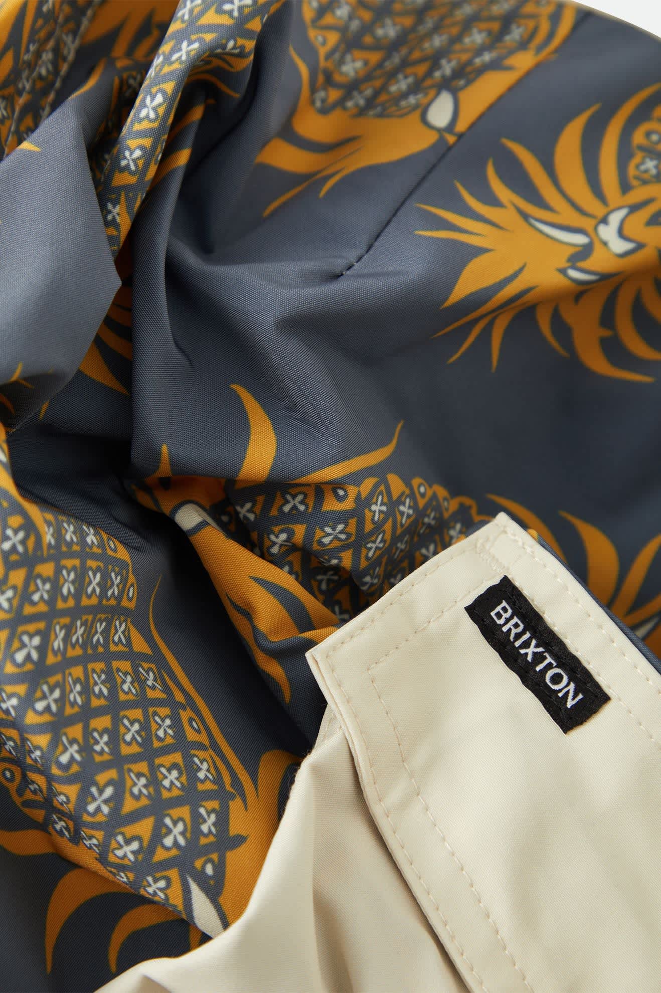 Men's Classic Trunk 17" in the color Future Grey/Golden Pineapple - Additional Laydown image
