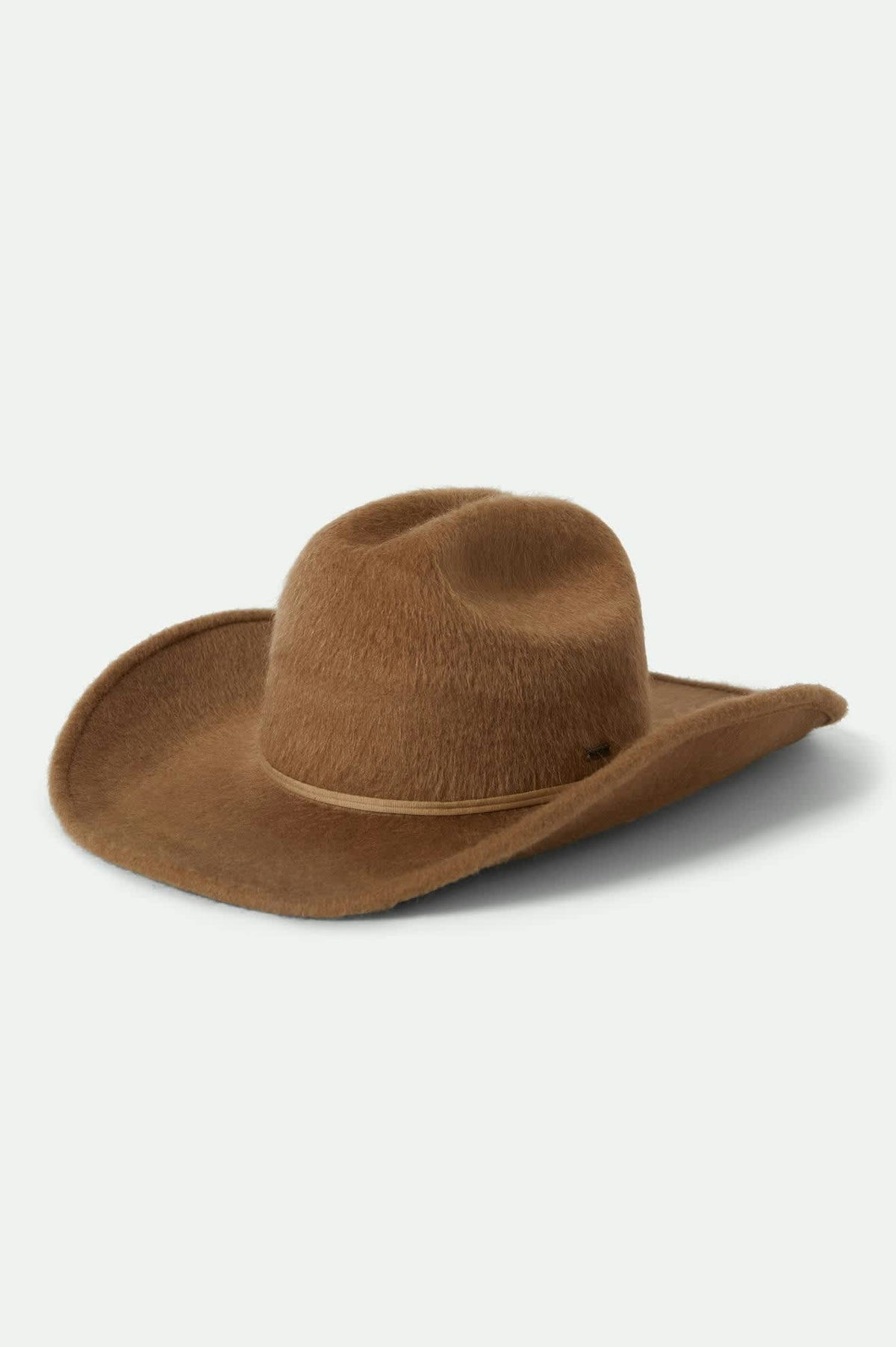 Classic Brixton Western Brown Wool Felt Hat Unisex Laredo Branded Cowboy Hat in Antique Bronze – Brixton main image 3