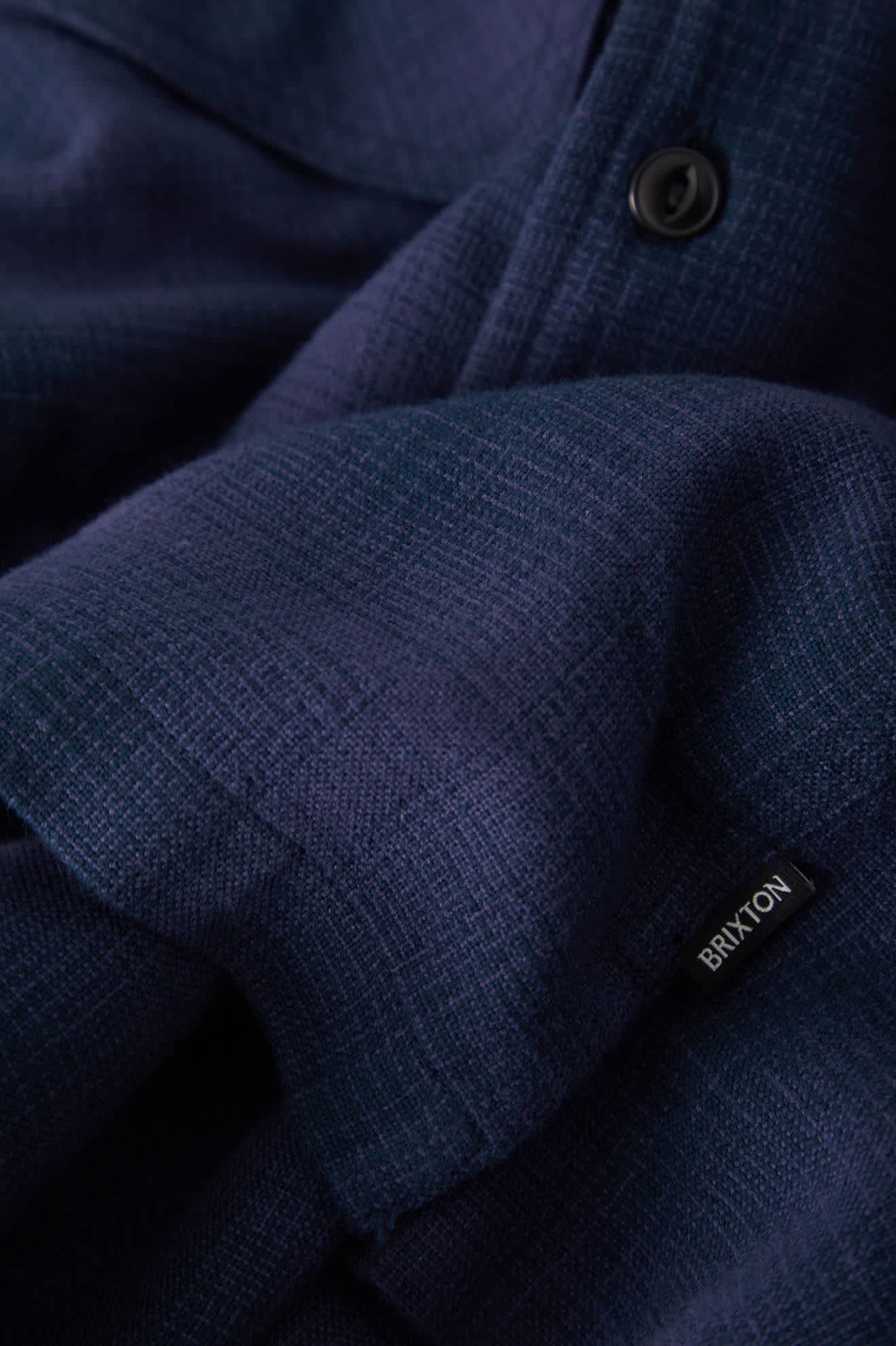Men's Century Overshirt in the color Blue/Navy Shadow - Additional Laydown image