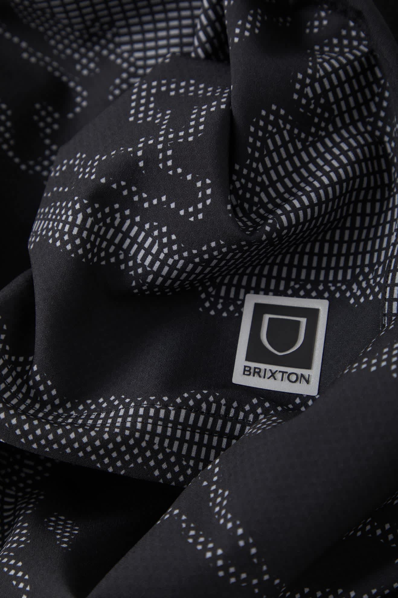 Men's Journey Active Short in the color Black Camo - Additional Laydown image