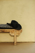 Unisex Laredo Straw Cowboy Hat in the color Black - Additional Laydown image
