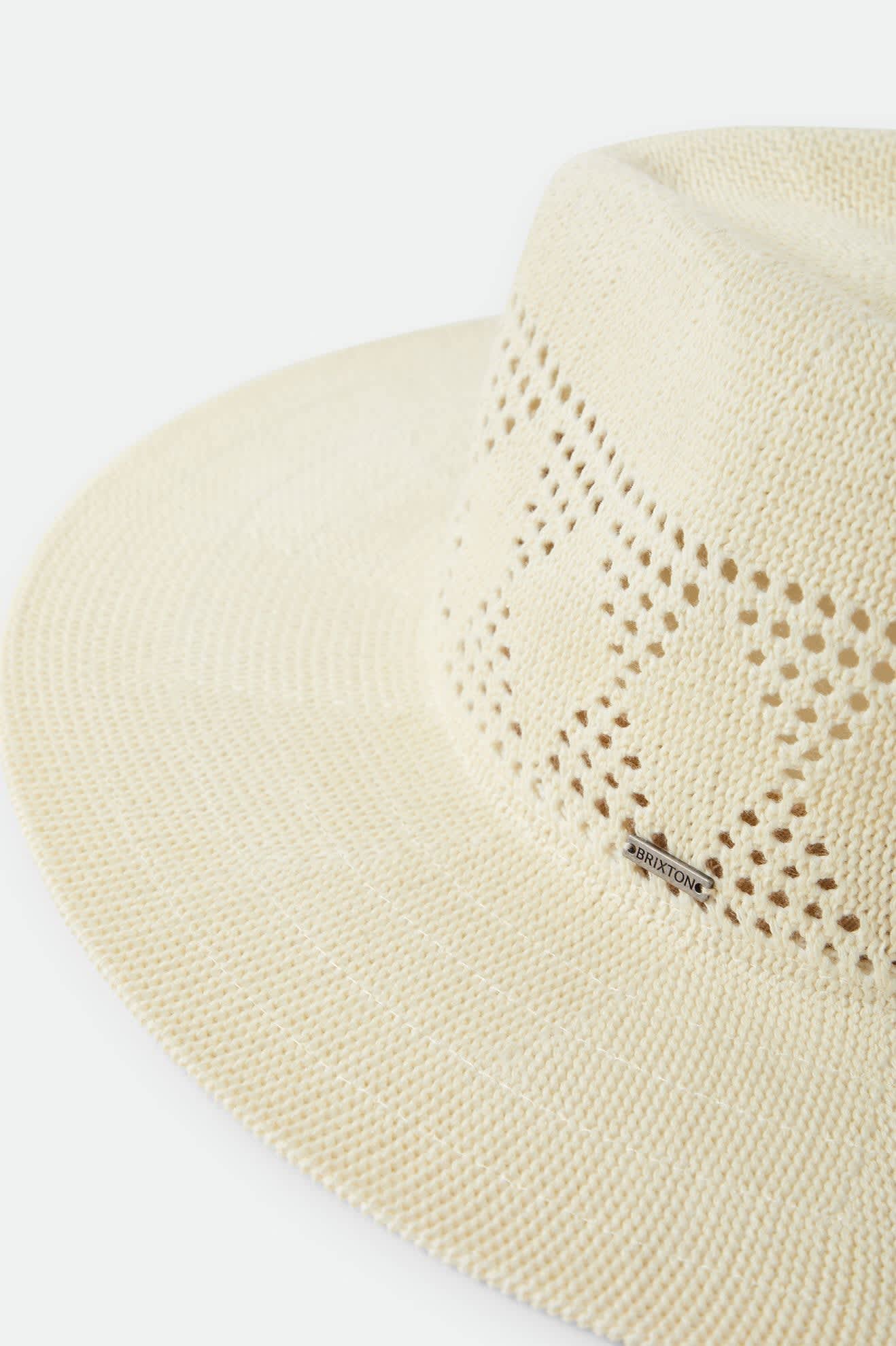 Women's Sophia Knit Packable Hat in the color Natural - Additional Laydown image