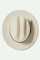 Unisex Hitch Ranch Fedora in the color Off White - Additional Laydown image