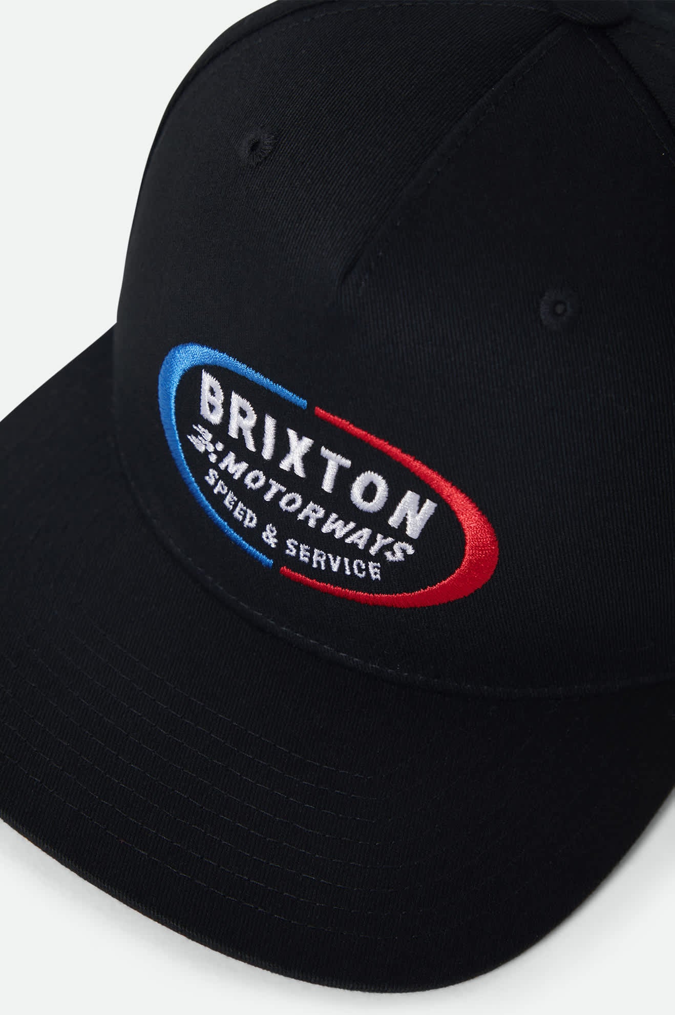 Unisex Rhett Snapback in the color Black - Additional Laydown image