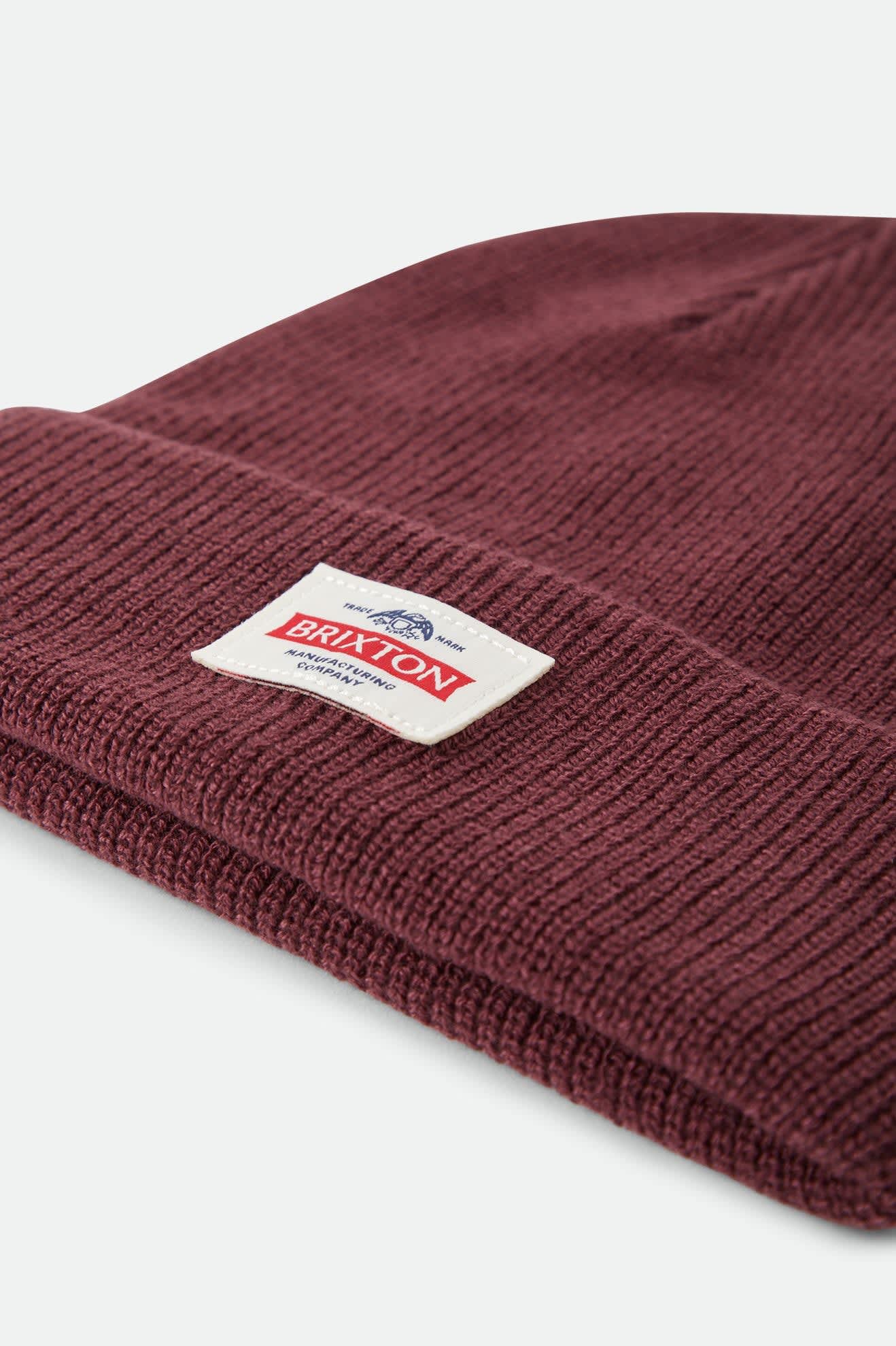 Unisex Trademark Beanie in the color Dark Brick - Additional Laydown image