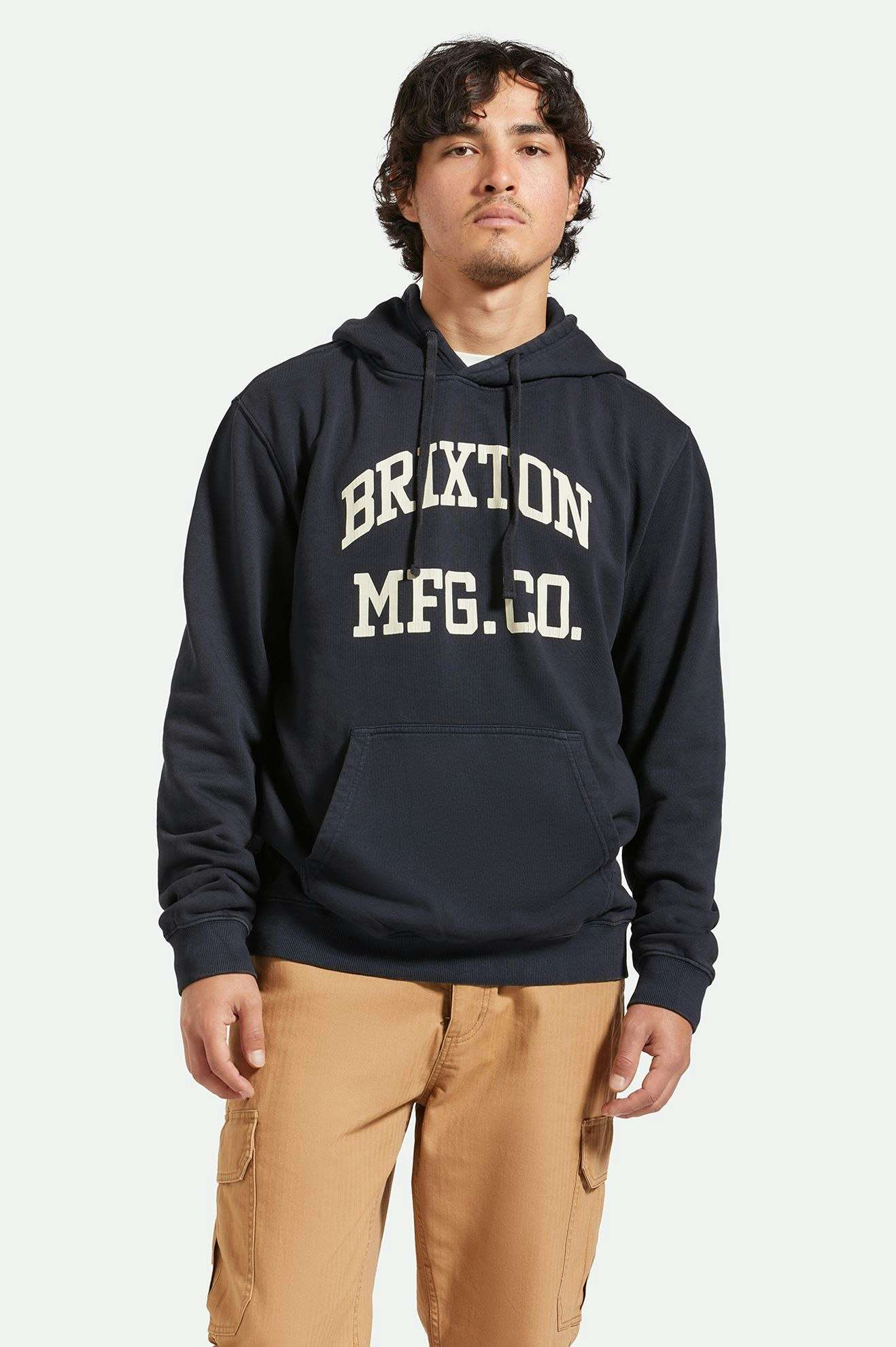 Brixton hoodie black on sale