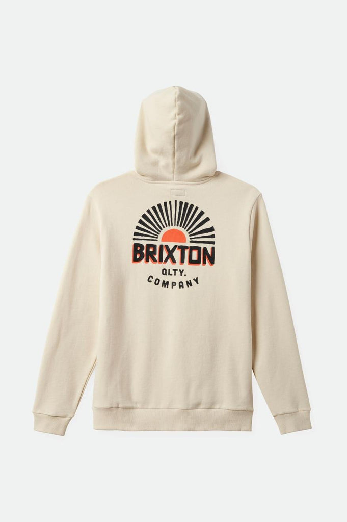 Brixton Rising Sun Hood - Whitecap