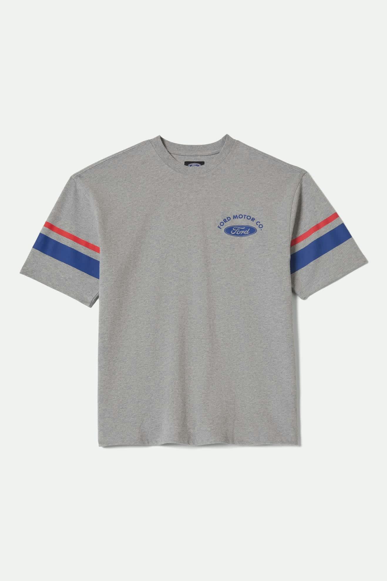 Men's Ford Truck Country Jersey in the color Heather Grey - Front Product View