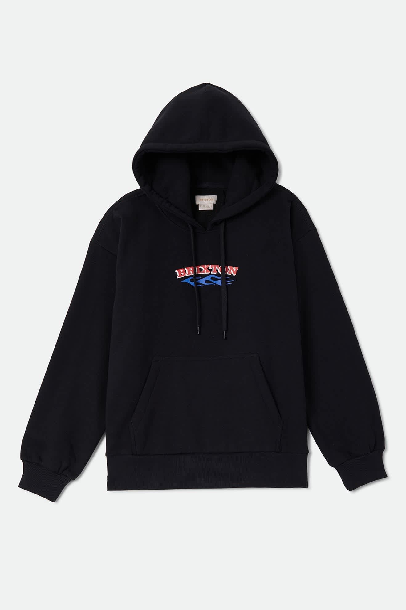 Women's Clifton Hood in the color Black - Front Product View
