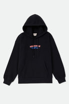 Women's Clifton Hood in the color Black - Front Product View