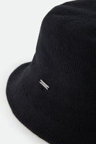 Unisex Redding Knit Packable Hat in the color Black/Black - Additional Laydown image