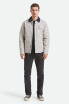 Men's Cass Jacket in the color Whitecap/Mood Indigo Hickory S - Additional Fit image