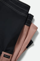 Men's Classic Trunk 17" in the color Black/Silver Pink - Additional Laydown image