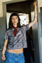 Women's Ford x Brixton T-Shirt in the color Boxwood Green - Women's Lifestyle image