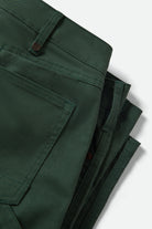 Men's Builders Carpenter Stretch Pant in the color Primary Green - Additional Laydown image