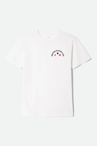 Men's Vanguard Short Sleeve Standard T-Shirt in White – Brixton