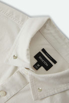 Men's Sanford Shirt in the color Off White - Additional Laydown image