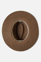 Women's Lyons Knit Packable Hat in the color Dark Tan/Black - Additional Laydown image