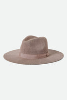 Women's Lyons Knit Packable Hat in the color Chalk Pink - Front Product View