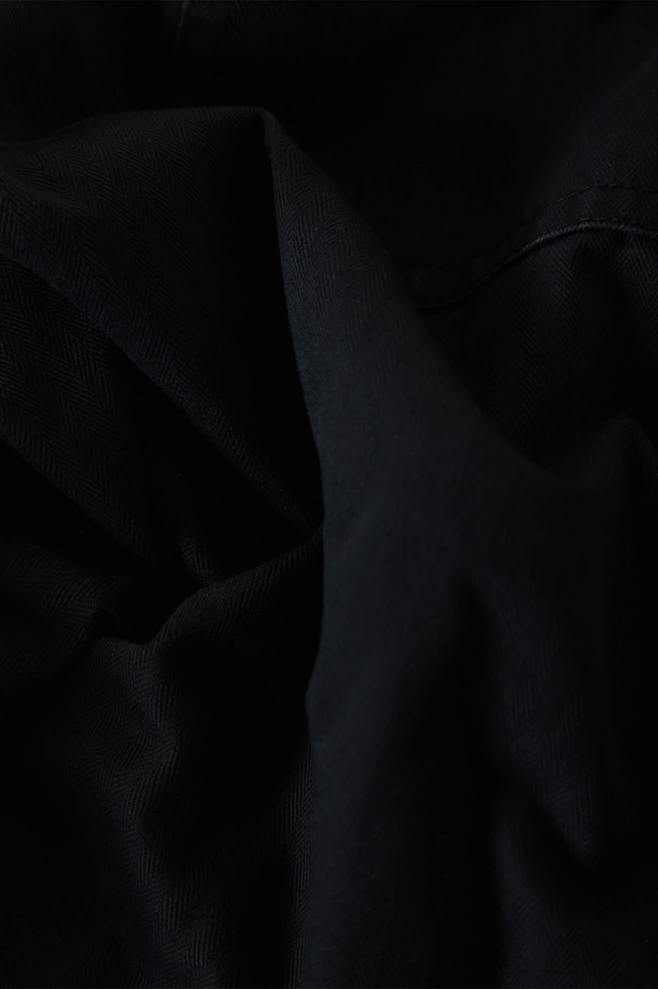 Men's Surplus Vintage Wash Herringbone Short in the color Washed Black - Additional Laydown image