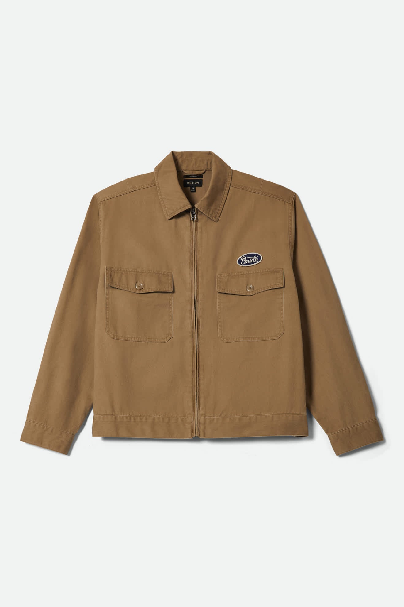 Men's Trademark Lightweight Garage Jacket in the color Washed Khaki - Front Product View