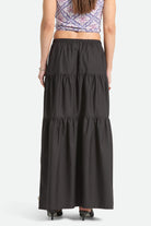 Women's The Abigail Skirt in the color Black - Women's Back View