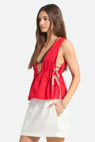 Women's The Bells Top in the color Adrenaline Rush - Additional Fit image