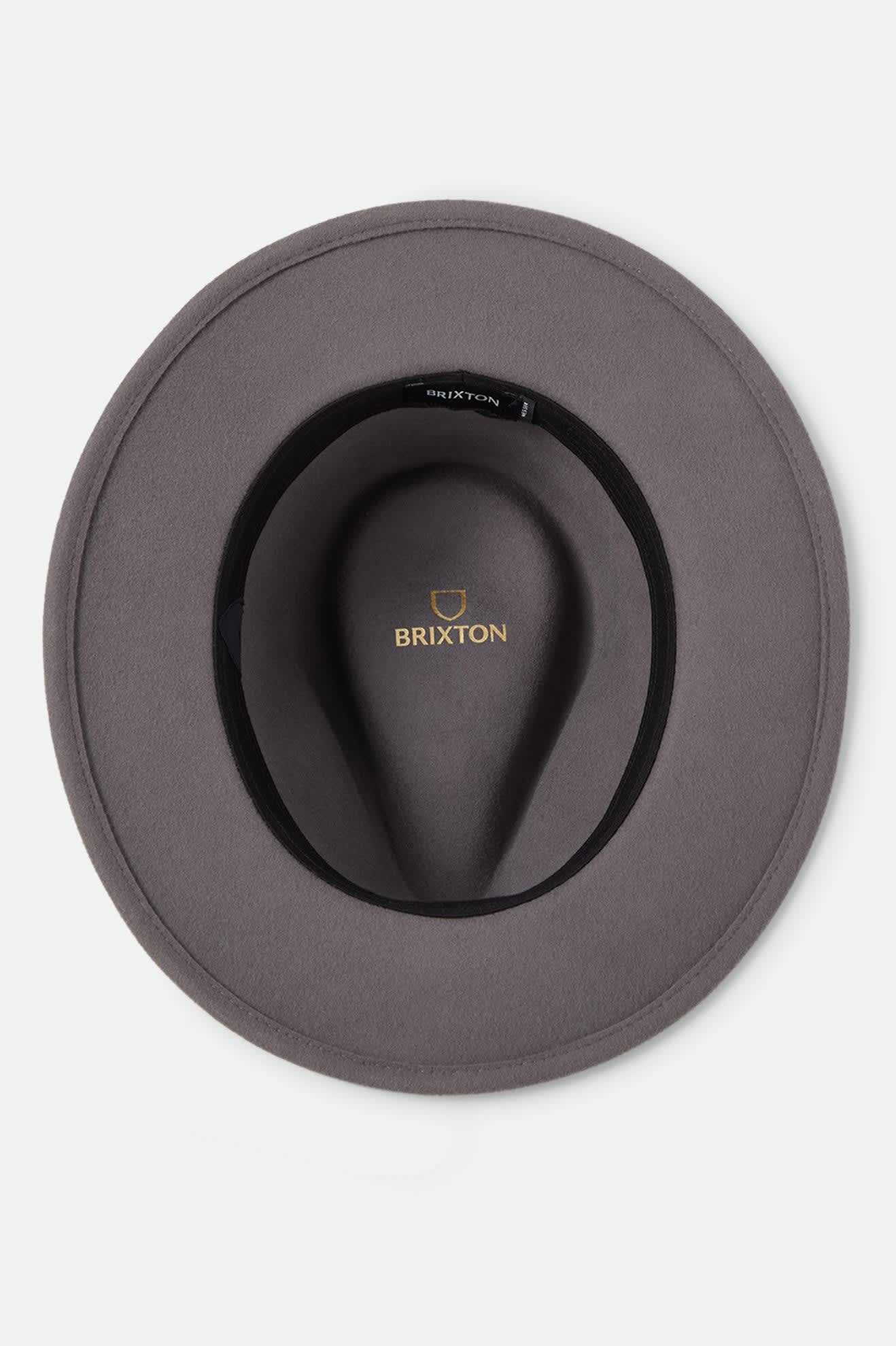 Unisex Messer Fedora in the color Grey/Grey - Additional Laydown image