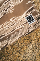 Men's Journey Active Short in the color Desert Tiger Camo - Additional Laydown image