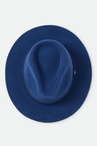 Unisex Messer Fedora in the color Classic Navy - Additional Laydown image