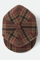 Women's Bailey Cap in the color Sand/Red/Brown - Additional Laydown image