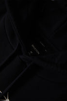 Men's Smile Always Relaxed Hoodie in the color Black Worn Wash - Additional Laydown image