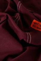 Men's Union Baggy Pant in the color Port - Additional Laydown image