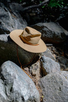 Unisex Beck Journey Canvas Hat in the color Khaki - Additional Laydown image