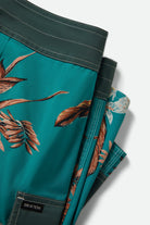 Men's Classic Trunk 17" in the color Primal Green/Floral - Additional Laydown image