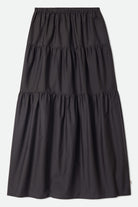 Women's The Abigail Skirt in the color Black - Front Product View