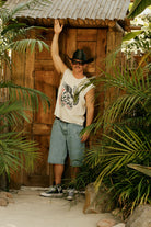 Unisex Laredo Straw Cowboy Hat in the color Black - Men's Lifestyle image