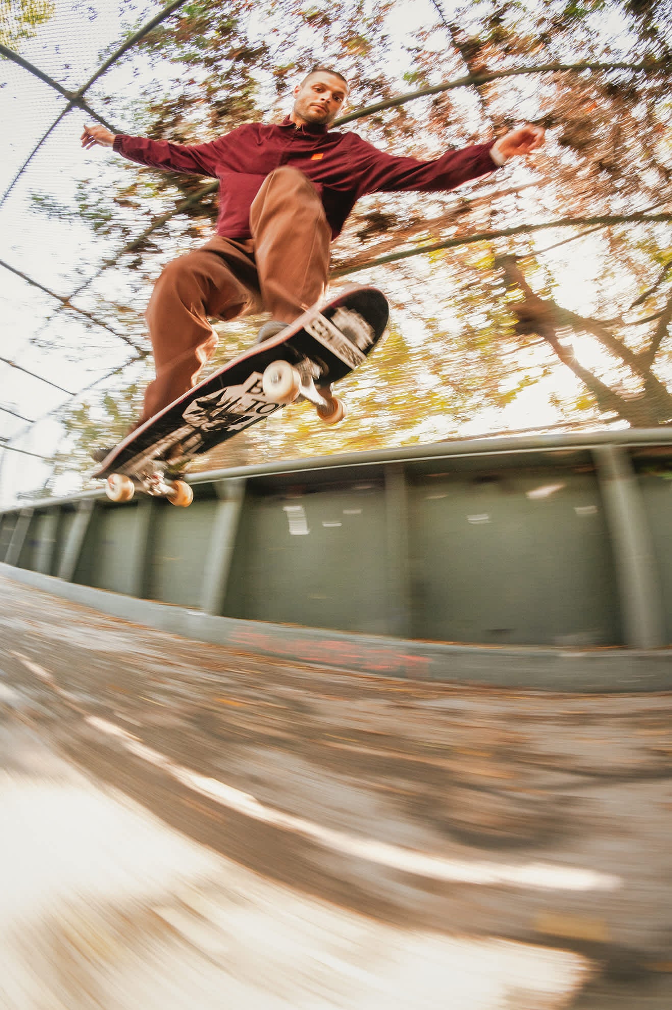 Men's Union Relaxed Harrington Jacket in the color Port - Men's Lifestyle image