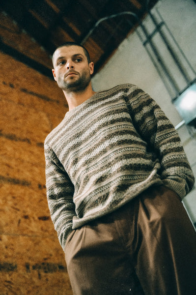 トップス NULLUS Gradient Stripes Knit hy9wgusuhr6jh1xdvc63_grande.