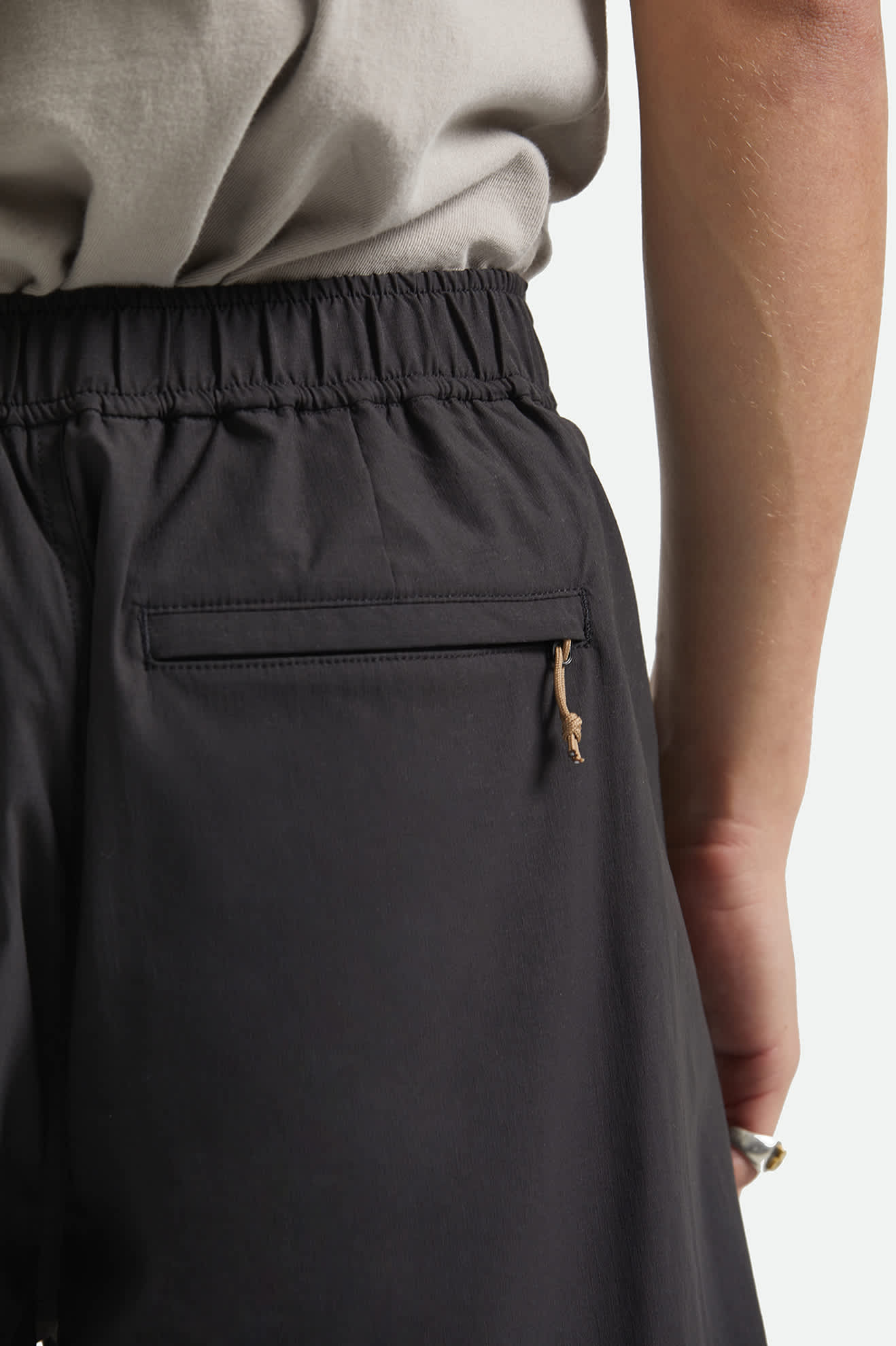 Men's Journey Utility Short in the color Black - Additional Fit image