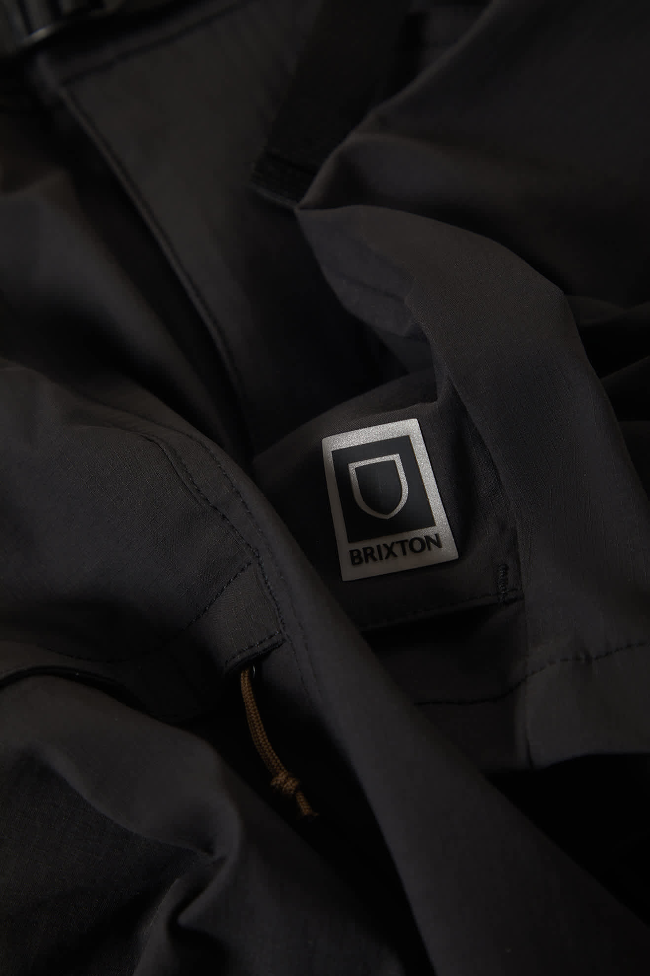 Men's Journey Utility Short in the color Black - Additional Laydown image