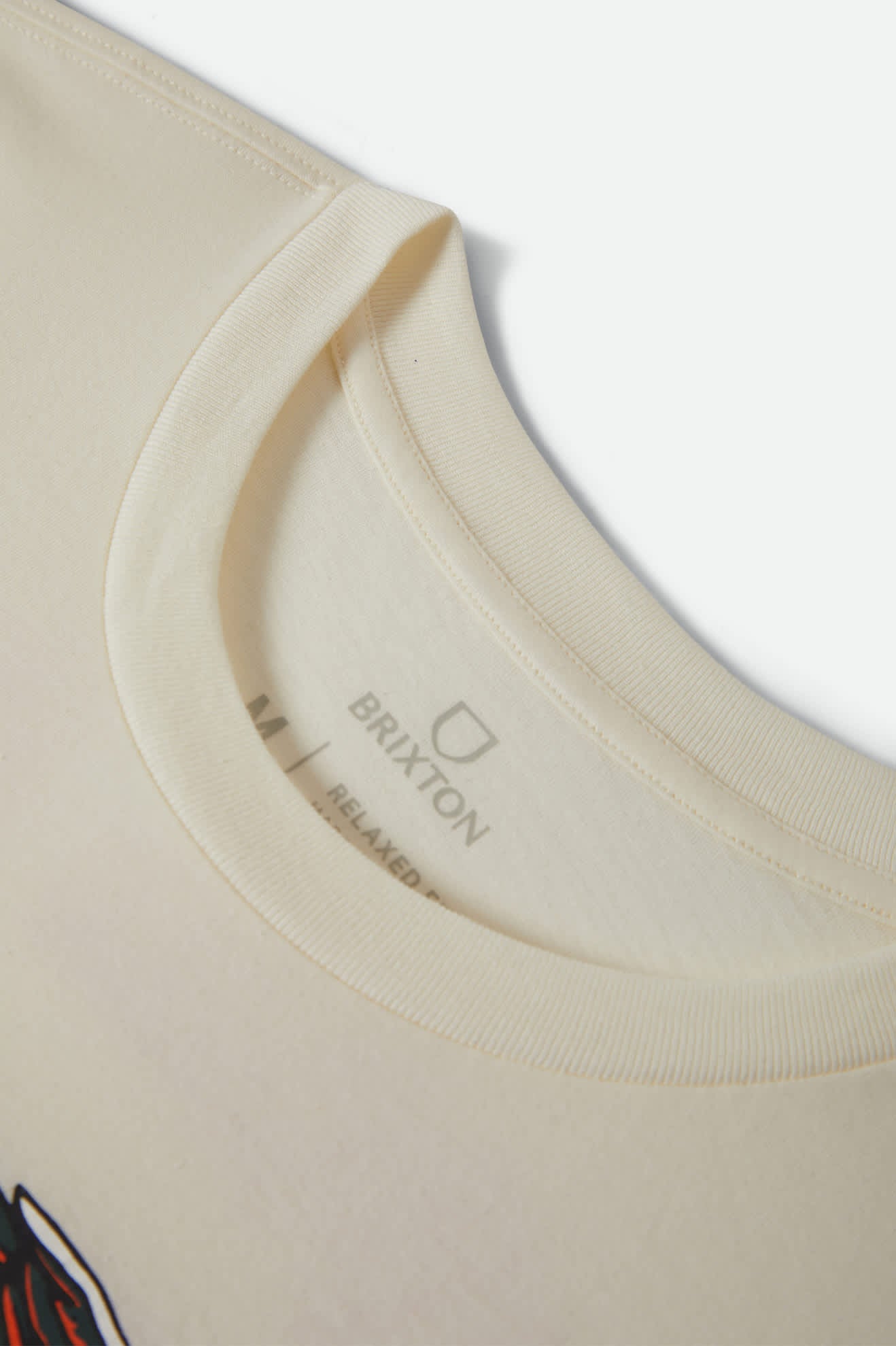 Men's Free Muscle Tank Top in the color Off White - Additional Laydown image