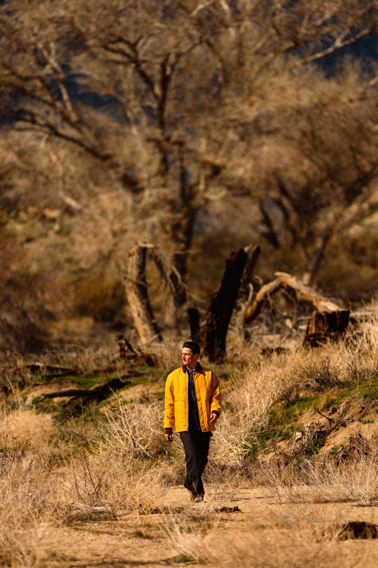 Men's Builders Ranch Jacket in the color Spruce Yellow - Men's Lifestyle image