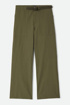 Men's Journey Utility Pant in the color Dark Olive/Olive Surplus - Front Product View