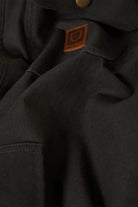 Men's Builders Stretch Jacket in the color Washed Black - Additional Laydown image