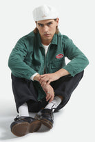 Unisex Hooligan Flat Cap in the color Whitecap - Additional Fit image