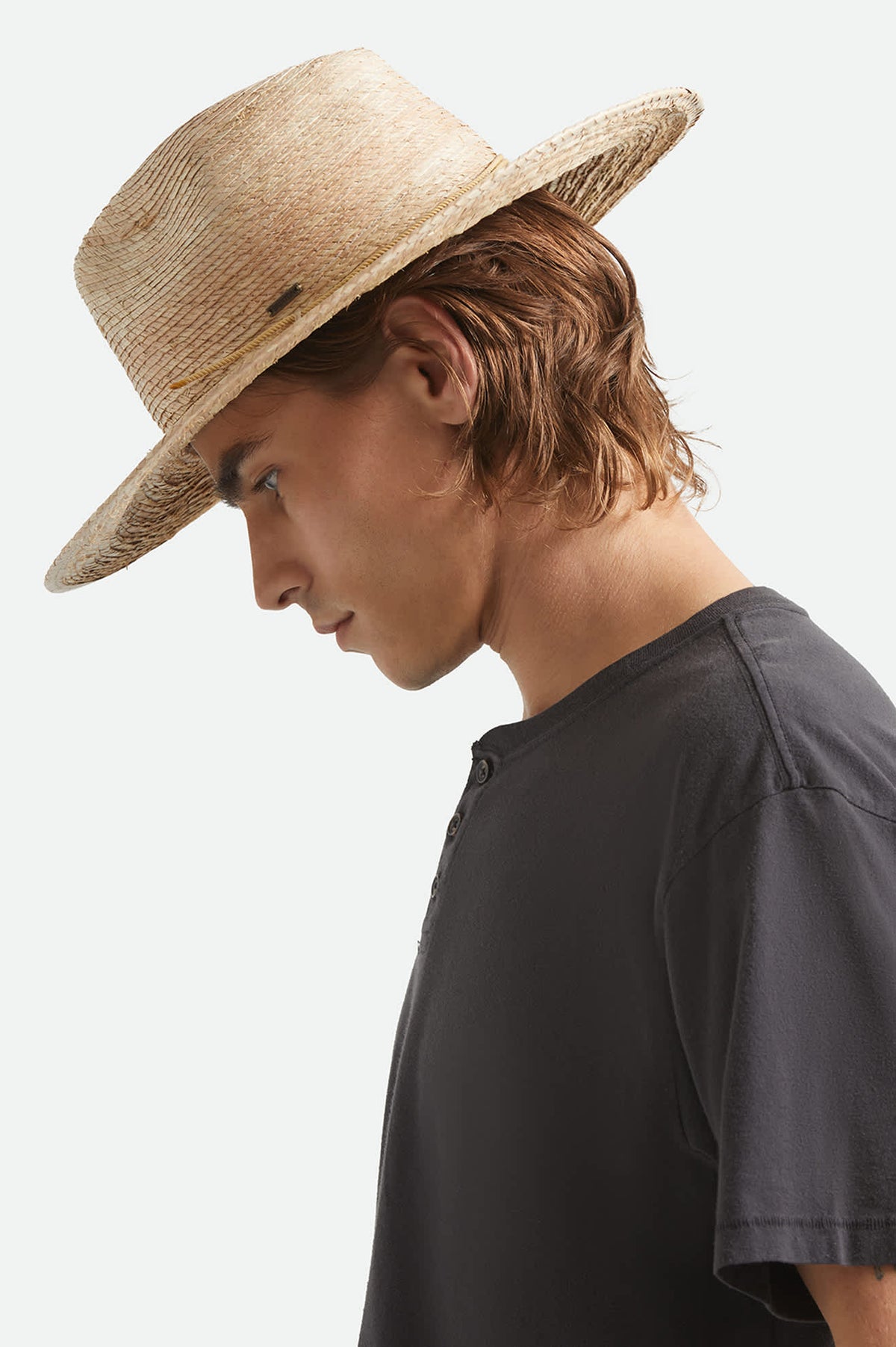 Unisex Blake Sun Hat in Natural – Brixton display picture 1