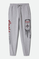 Men's Coors Light Silver Speed Sweatpant in the color Heather Grey - Front Product View